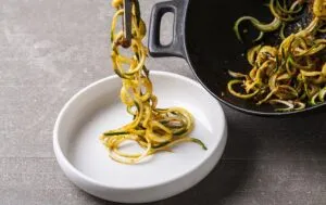 espaguetis de calabacin