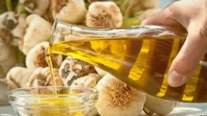 Ajos y aceite de oliva